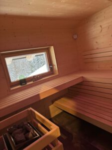 Sauna in den Bergen Chalet