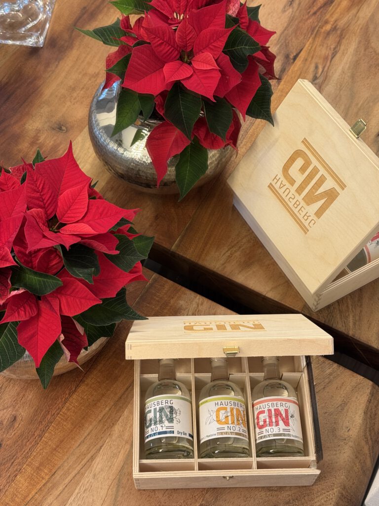 Hausberggin Tasting Box perfektes Geschenk zu Weihnachten Geschenke zu Weihnachten für Männer